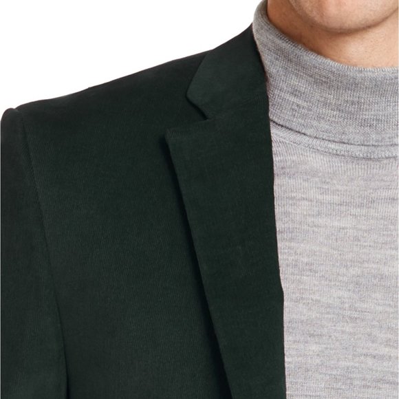 Lauren Ralph Lauren Corduroy Green Sport Coat 40L - Picture 3 of 4